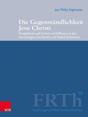 cover image of Die Gegenständlichkeit Jesu Christi